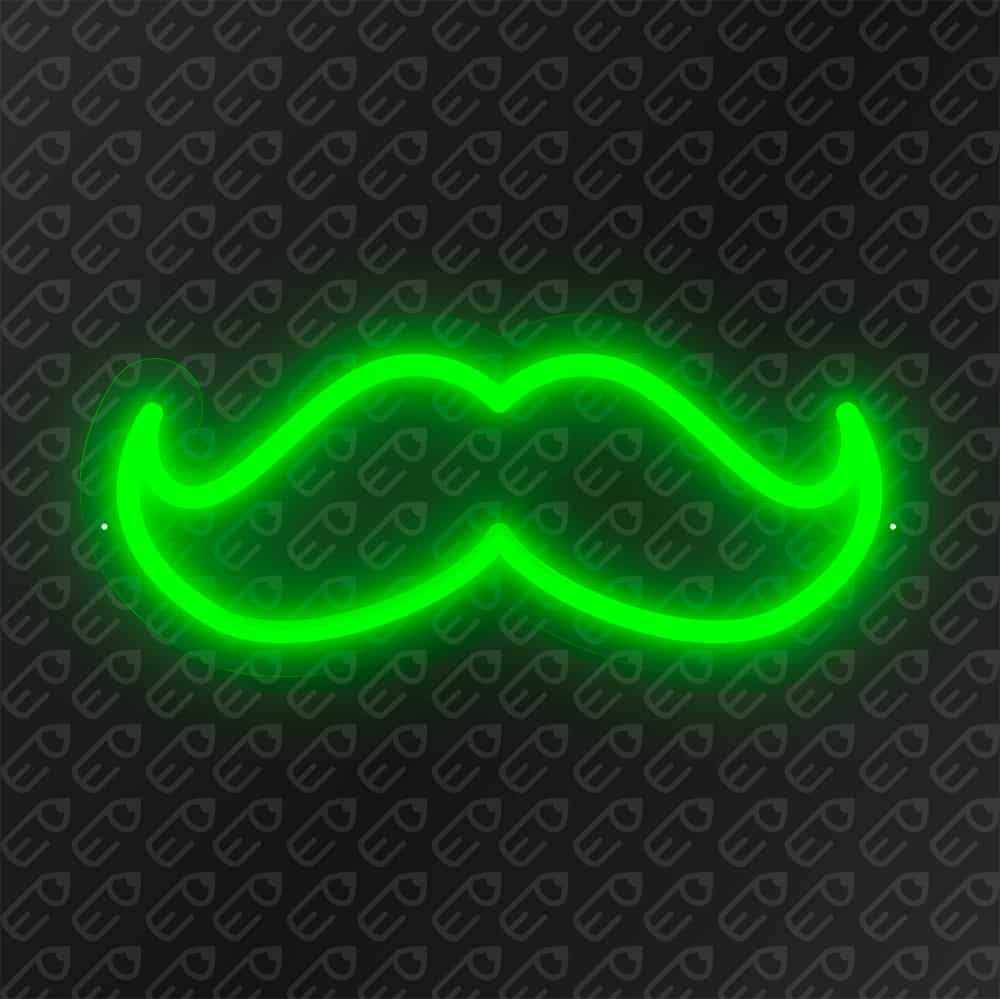 moustache-vert