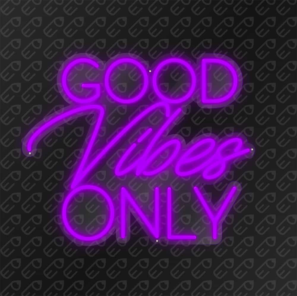Good vibes Only Violet