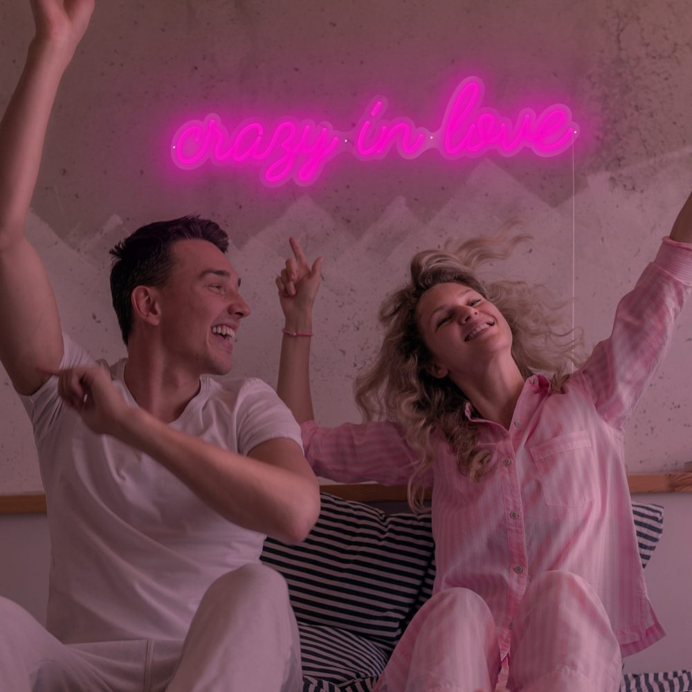 neon led crazy in love