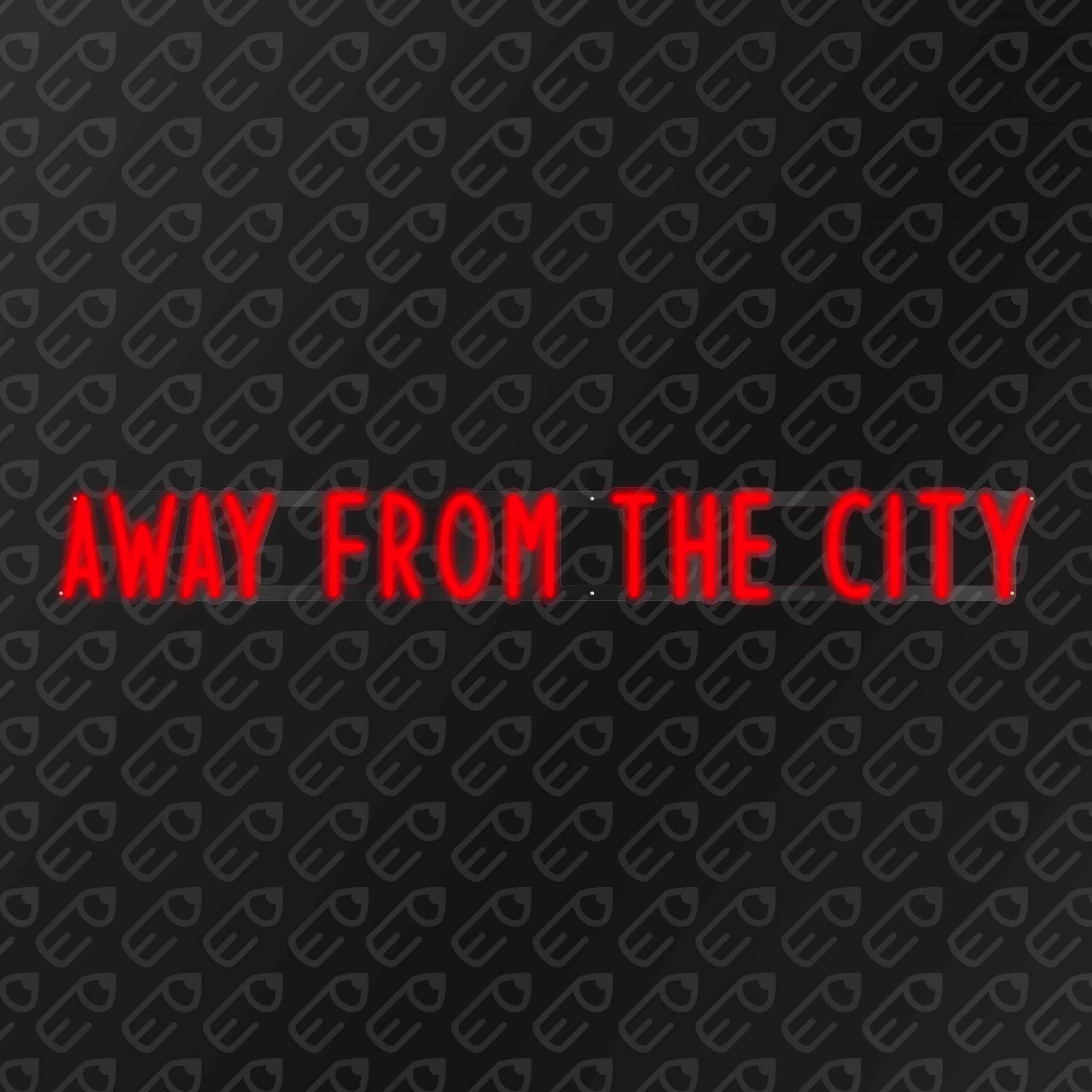 Neon-Away-From-the-city-rouge